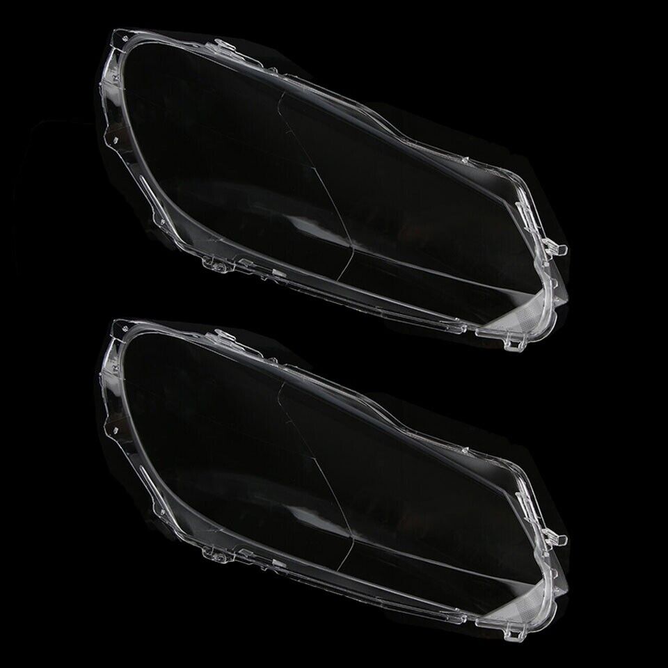 FOR VW GOLF VI GOLF 6 MK6 GTI R 09-12 PAIR HEADLIGHT HEADLAMP CLEAR LENS COVER