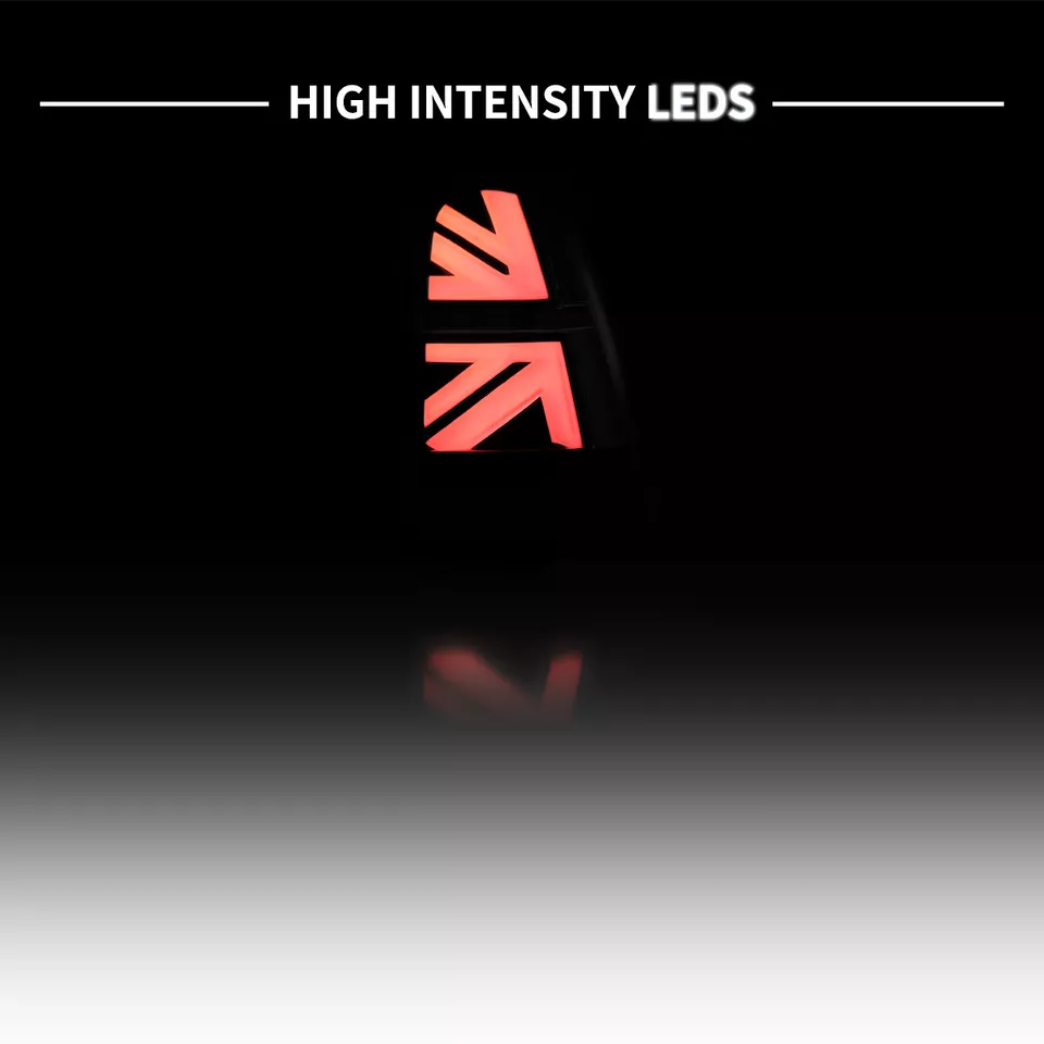 SMOKED FULL LED REAR LIGHTS FOR MINI COOPER R56 R57 R58 2007–2013 BRAKE LIGHTS