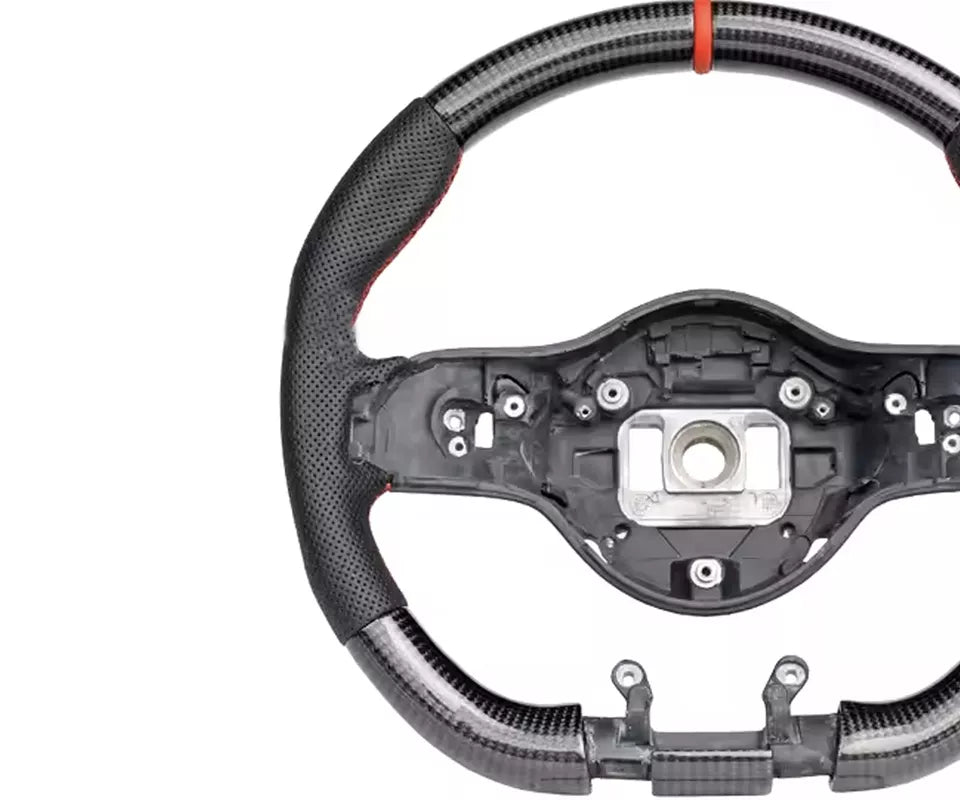 FOR MERCEDES AMG W205 W177 C118 C253 C63 CARBON FIBER HEATED STEERING WHEEL 19+