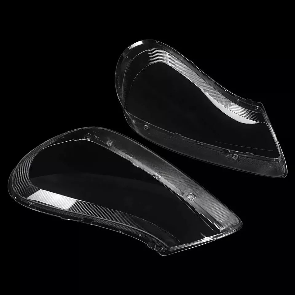 LEFT RIGHT SIDE PAIR HEADLIGHT LENS COVER LAMP FOR PORSCHE CAYENNE 957 2008-2010