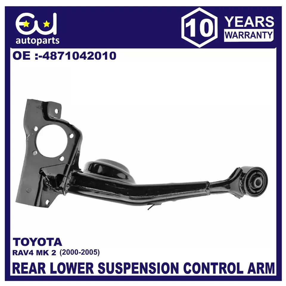 REAR LOWER RIGHT SUSPENSION TRAILING CONTROL ARM FOR TOYOTA RAV4 _A2_ MK2 00-05