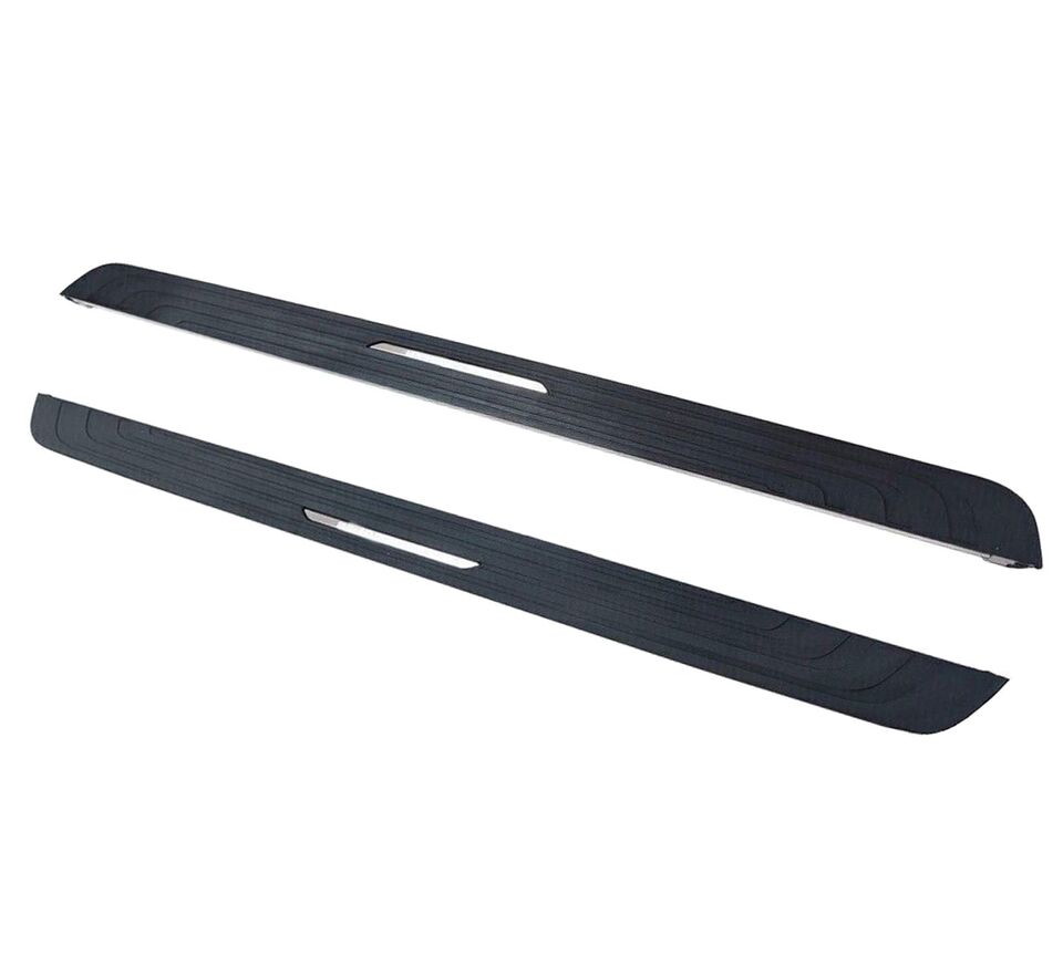 BLACK RUNNING BOARD SIDE STEPS FOOT RAILS FOR RANGE ROVER SPORT L461 2022+