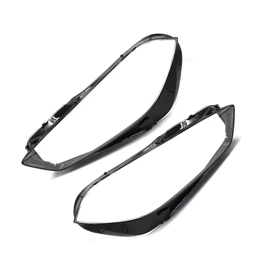 PAIR FRONT HEADLIGHT LENS COVERS LEFT RIGHT FOR BMW 1 SERIES F40 2020 ONWARDS