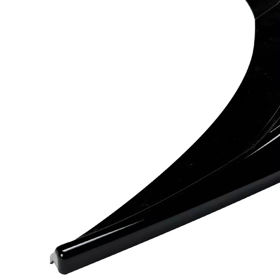 FOR AUDI A4 S4 B9.5 S LINE FRONT BUMPER LIP SPLITTER SPOILER GLOSS BLACK 2020+