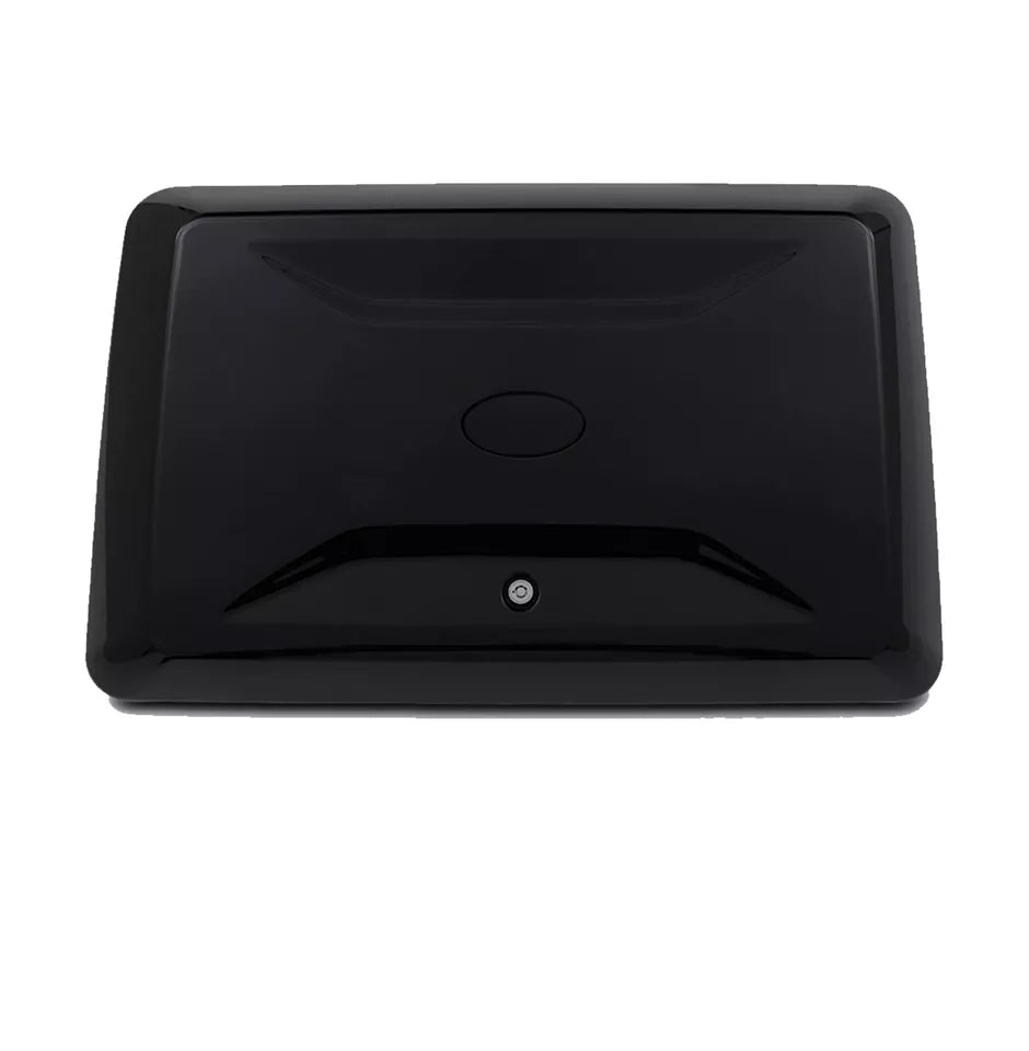 GLOSS BLACK SIDE LUGGAGE BOX WINDOW STORAGE FOR LAND ROVER DISCOVERY 3 4 04-16