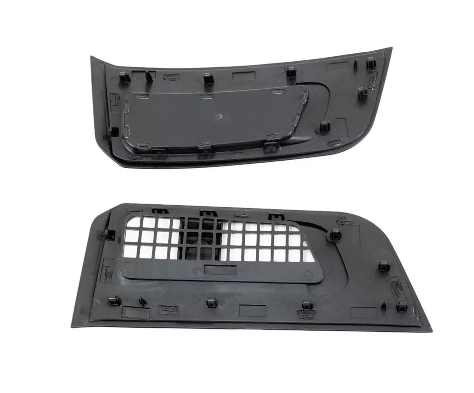 GLOSS BLACK FRONT WING SIDE AIR VENTS FOR LAND ROVER DEFENDER L663 90 110 2020+