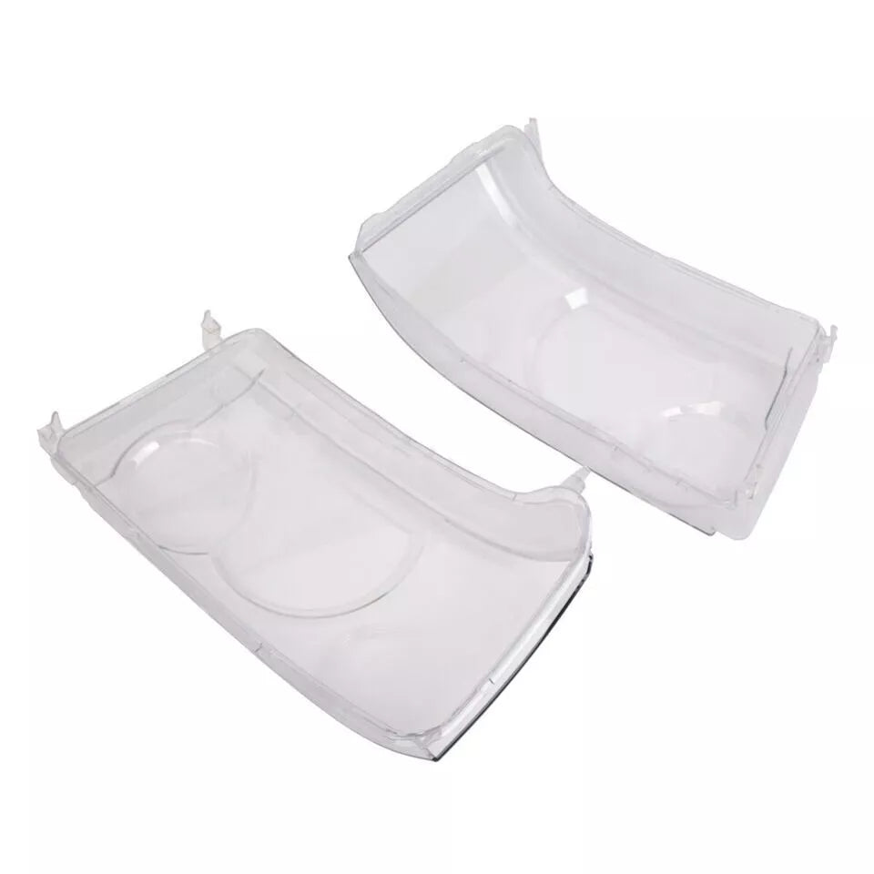 LEFT RIGHT FRONT HEADLIGHT LAMP LENS COVER FOR RANGE ROVER VOGUE MK3 L322 06-09