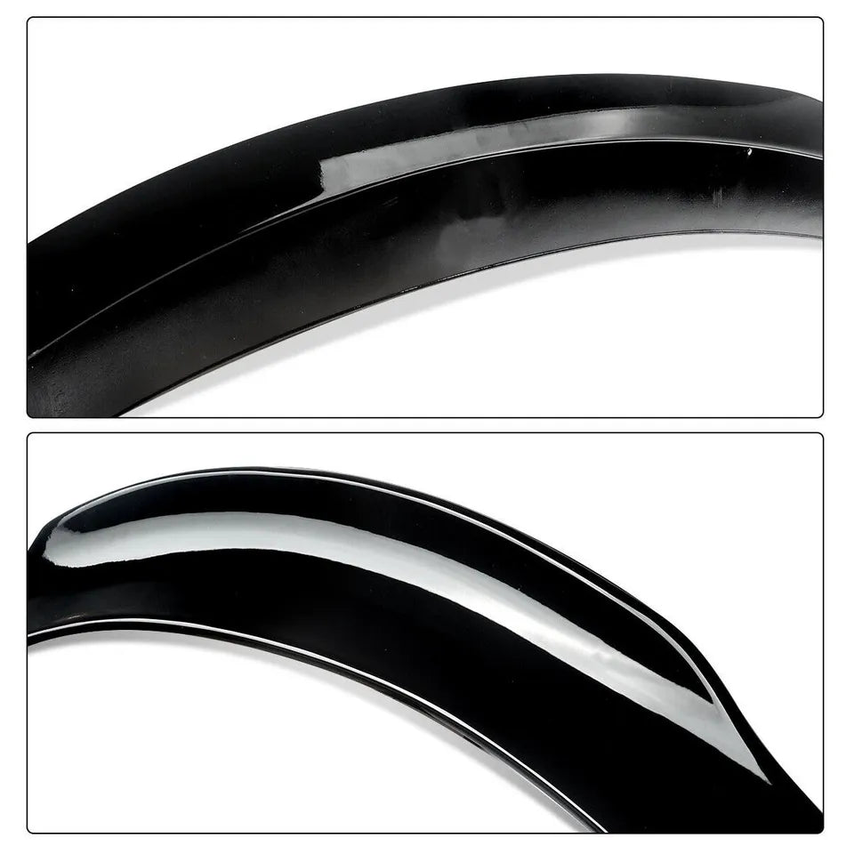 MERCEDES C CLASS C205 COUPE AMG REAR BOOT SPOILER PSM STYLE GLOSS BLACK 15+