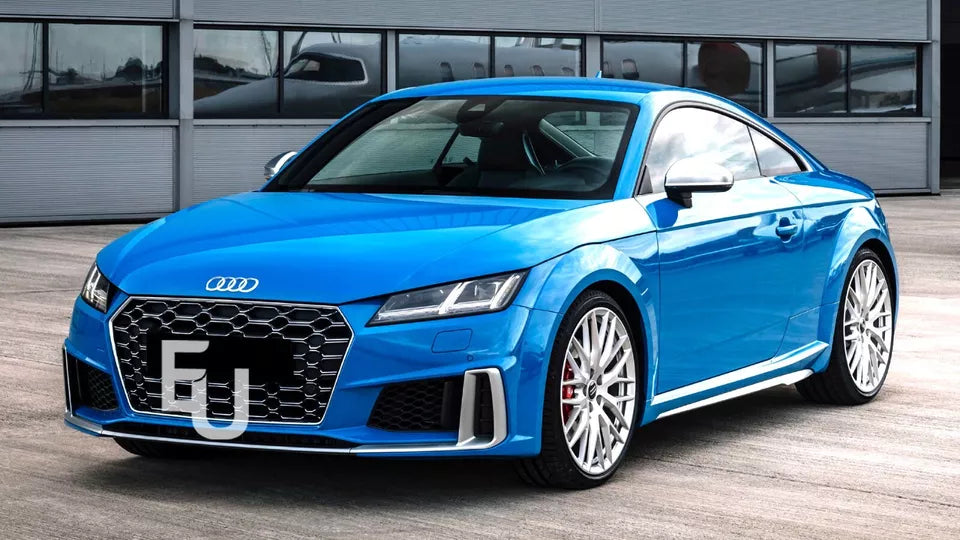 FOR AUDI TT MK3 LEFT PASSENGER SIDE FRONT HEADLIGHT HEADLAMP LENS COVER 2015-23