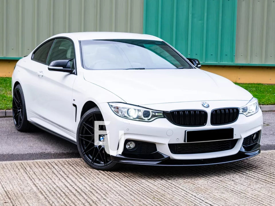 FOR BMW 3 4 SERIES F30 F31 F32 F33 F36 F80 F82 SIDE SKIRT EXTENSION BLADES GLOSS