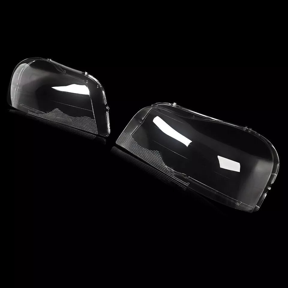 FOR VOLVO XC90 MK1 FRONT HEADLIGHT LAMP LENS COVER LEFT RIGHT SIDE PAIR 04-2013