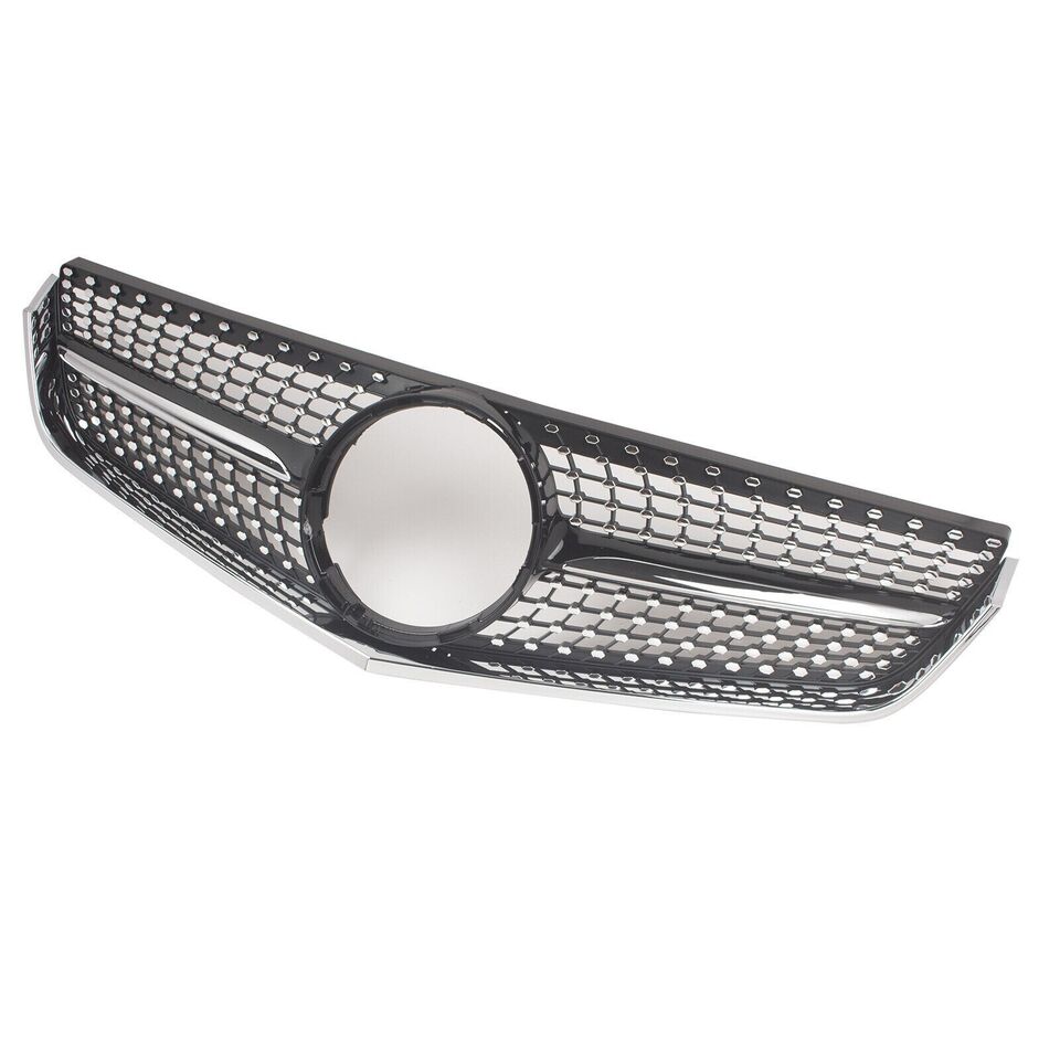 FRONT GRILLE GRILL FOR MERCEDES E CLASS W207 C207 A207 COUPE 9-13 DIAMOND CHROME