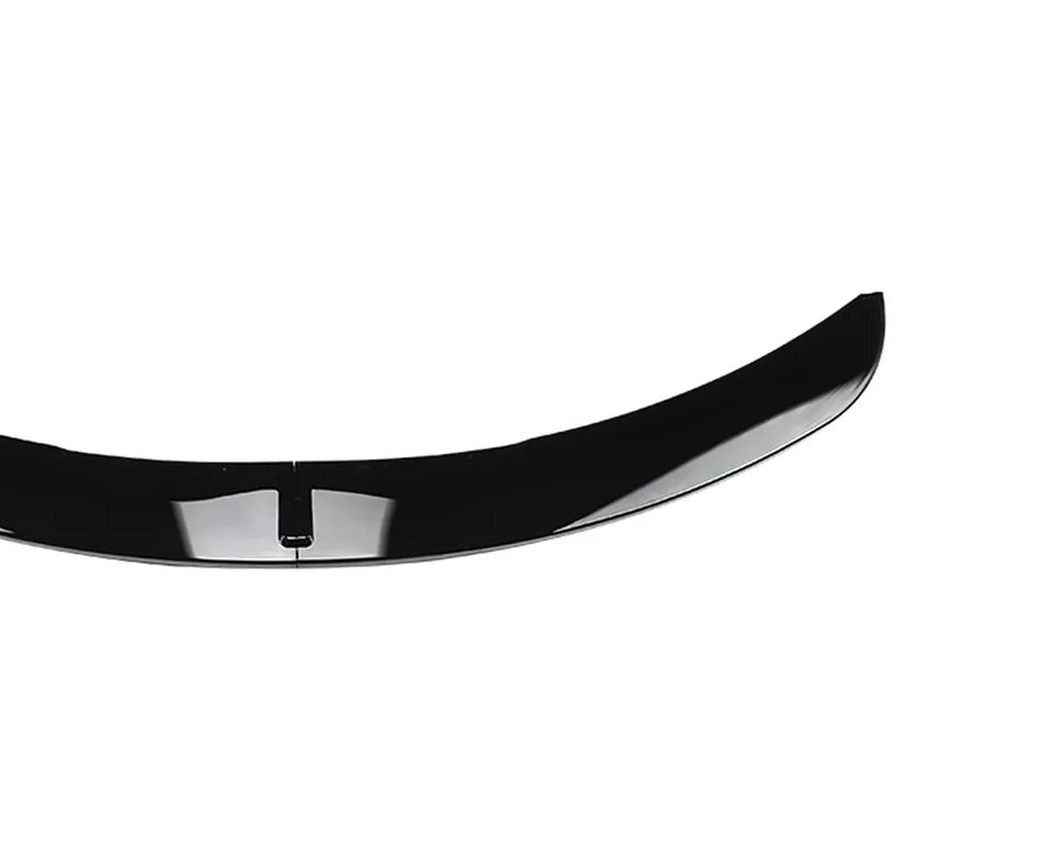 FOR BMW 3 SERIES E90 E91 M SPORT PRE-LCI FRONT SPLITTER LIP GLOSS BLACK 04-08