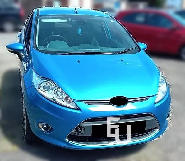 FOR FORD FIESTA MK6 2009-11 FRONT HEADLIGHT LAMP LENS COVER LEFT RIGHT SIDE PAIR