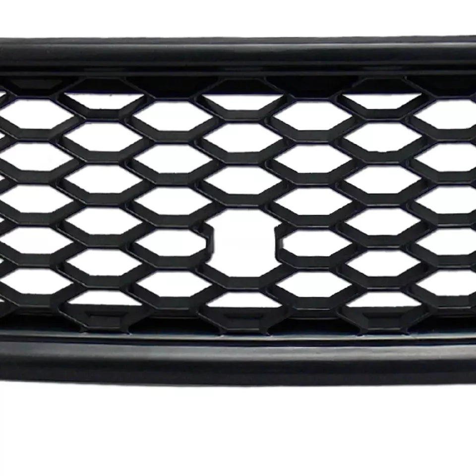 FOR AUDI A4 B6 8E 2000-2004 RS STYLE GLOSS BLACK HONEYCOMB RADIATOR HOOD GRILLE