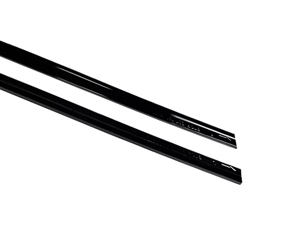 FOR MERCEDES A CLASS W177 CLA C118 SIDE SKIRT AMG LINE EXTENSION BLADE GLOSS 18+