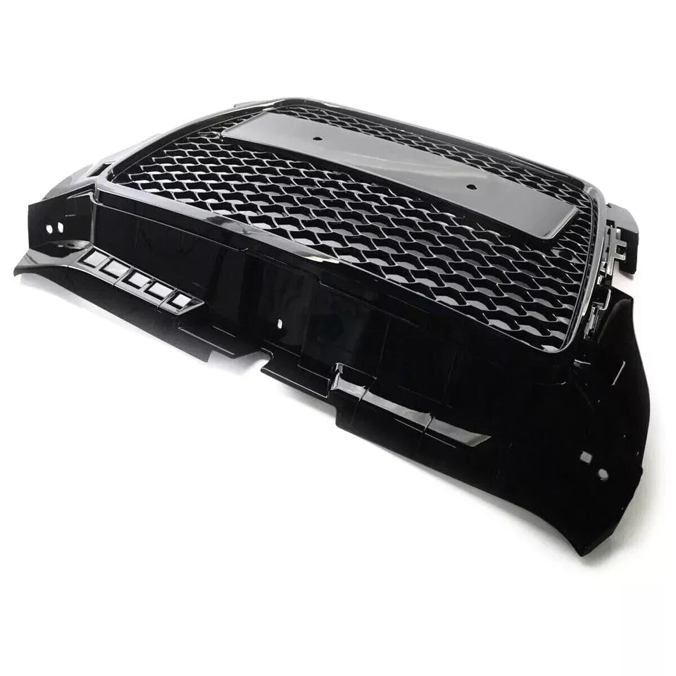 RS3 STYLE FRONT HONEYCOMB RADIATOR GLOSS GRILLE GRILL FOR AUDI A3 S3 8P 08-12