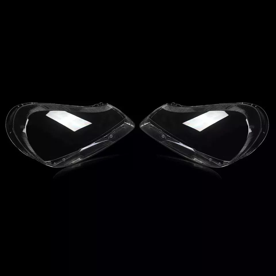 LEFT RIGHT SIDE PAIR HEADLIGHT LENS COVER LAMP FOR PORSCHE CAYENNE 957 2008-2010