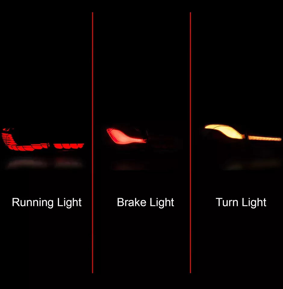 2X SMOKED LED TAIL LIGHTS LAMPS FOR BMW 4 SERIES & M4 F82 F83 F32 F33 F36 14-20