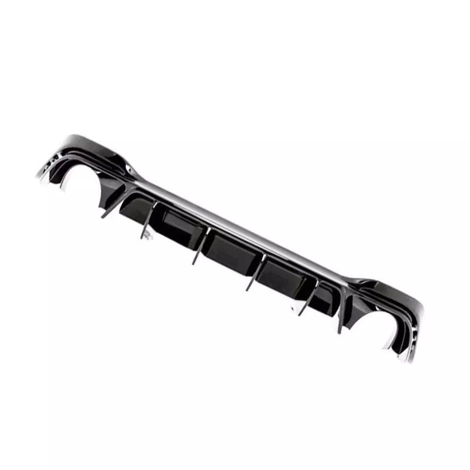 FOR VW GOLF MK8 GTI GTD GTE REAR GLOSS BLACK VALANCE DIFFUSER SPOILER BODY KIT