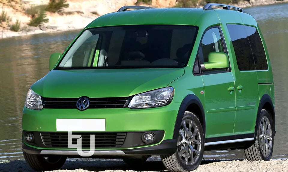 LEFT RIGHT SIDE PAIR HEADLIGHT LENS COVER LAMP FOR VW CADDY MK3 2010-2014