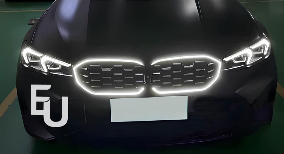 FOR BMW G20 G21 3 SERIES KIDNEY LED GRILL GRILLE BLACK DIAMOND STYLE SPORT 2022+