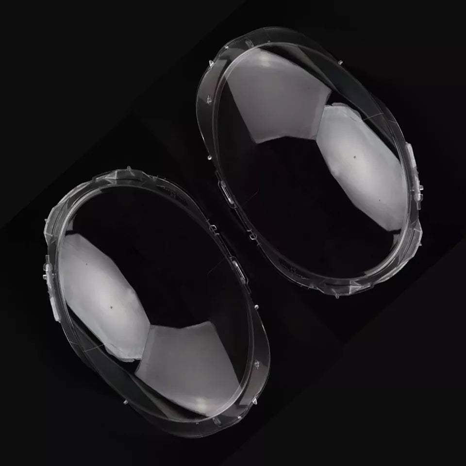 FOR BMW MINI F56 3 DOOR COOPER 11-15 PAIR LEFT RIGHT HEADLIGHT LENS CLEAR COVER