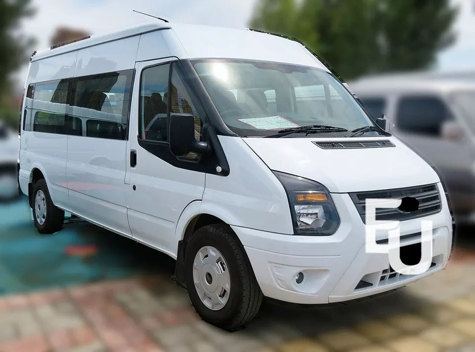 FOR FORD TRANSIT MK7 FACELIFT RIGHT DRIVER CLEAR HEADLIGHT LENS LAMP COVER 13-21