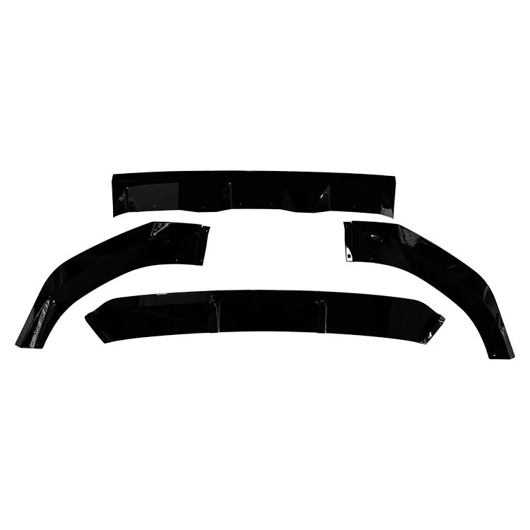 FOR AUDI Q7 SQ7 S LINE 4M FRONT BUMPER SPLITTER LIP GLOSS BLACK FACELIFT 2020+