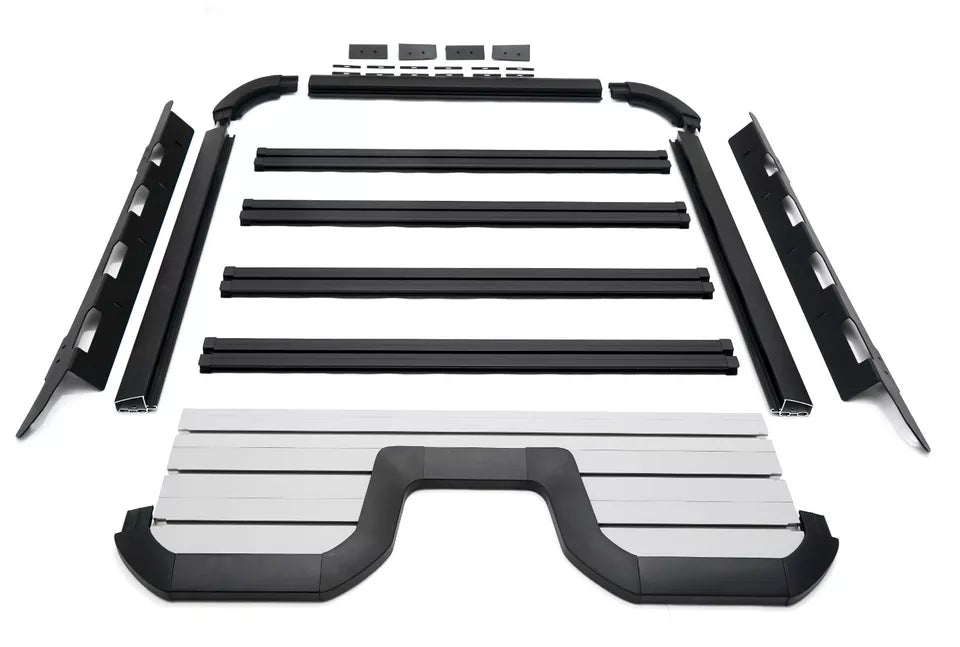 DEFENDER STYLE ROOF PLATFORM RACK RAIL BASKET LUGGAGE FOR VW AMAROK 2011-2022