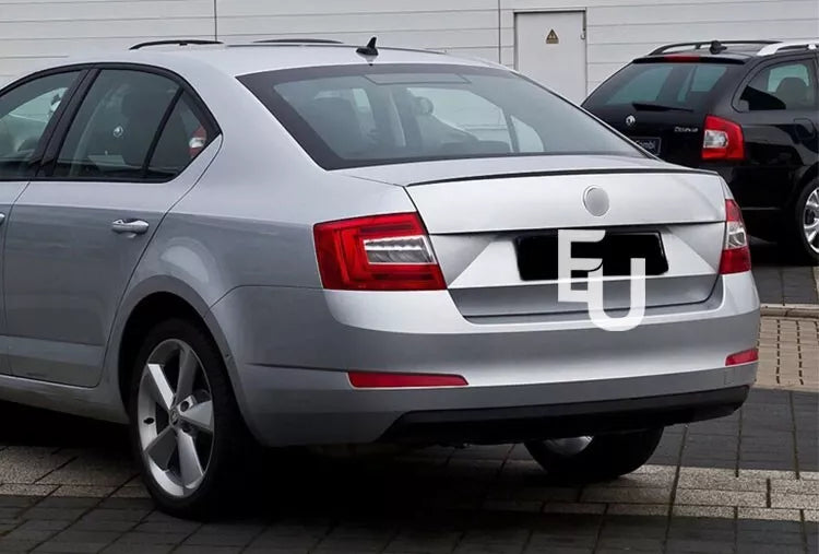 FOR SKODA OCTAVIA III MK3 5E RS STYLE GLOSS REAR TRUNK BOOT SPOILER LIP WING