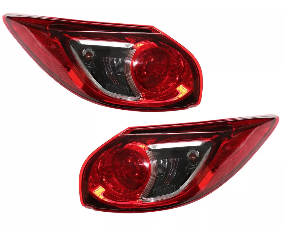 Mazda CX-5 SUV 2012–2015 Outer Rear Tail Light Lamp Assembly Pair (LH & RH)