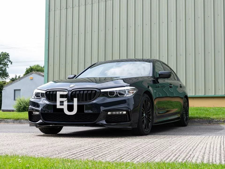 FOR BMW 5 SERIES G30 G31 M SPORT FRONT BUMPER SPLITTER LIP SPOILER GLOSS 17-20