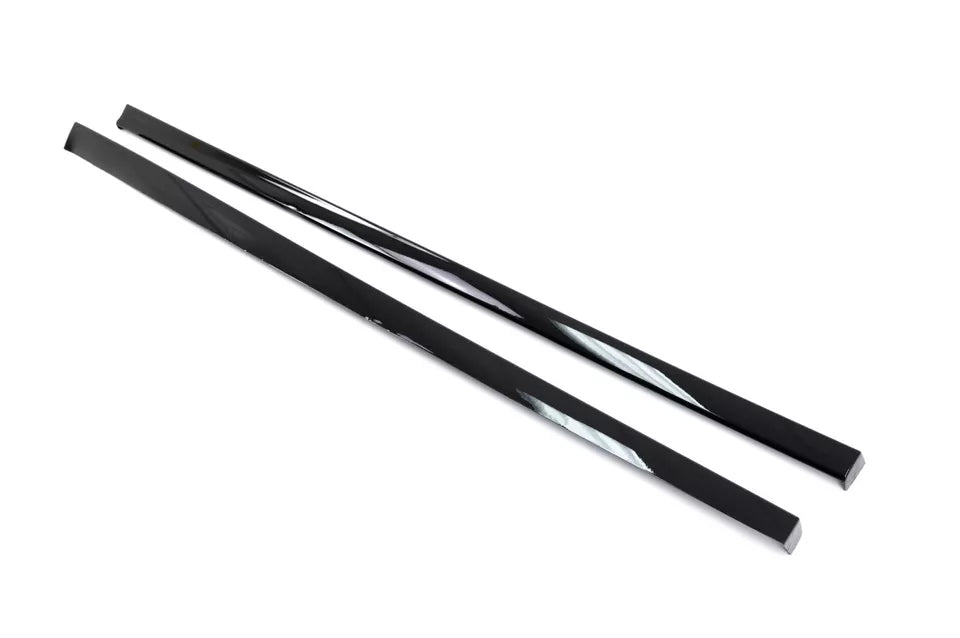 FOR VW GOLF MK7 MK7.5 R-LINE 2013-2018 GTI GTD STYLE SIDE SKIRT EXTENTION GLOSS