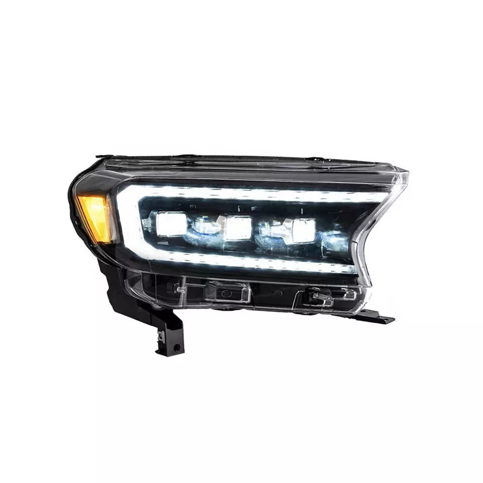 PAIR LED DRL PROJECTOR HEAD LIGHT LAMP FOR FORD RANGER T6 RAPTOR WILDTRAK 2015+