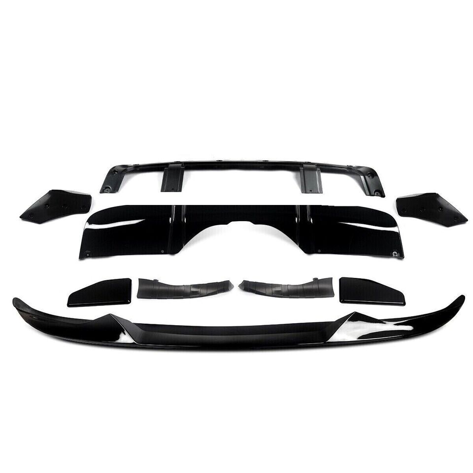 FOR BMW X5 F15 MP STYLE FULL BODYKIT BODY KIT FRONT SPLITTER LIP REAR DIFFUSER