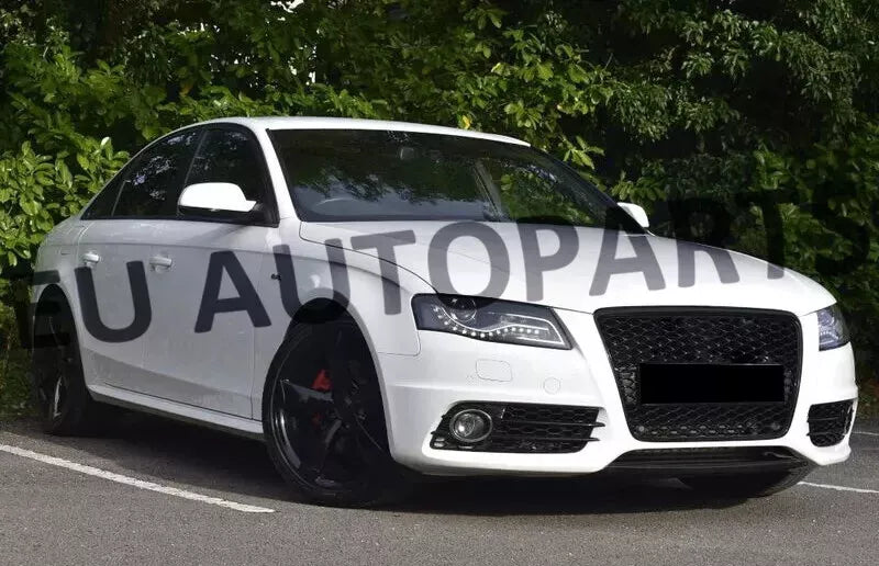 FOR AUDI A4 B8 FRONT GRILL GRILLE RS HONEYCOMB FRONT BUMPER RS4 S4 08-12