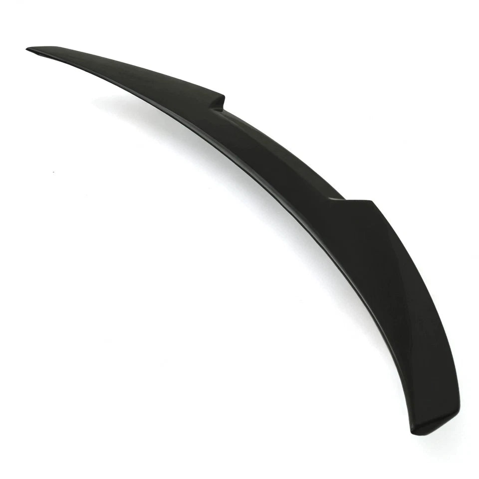 FOR BMW 5 SERIES G60 M4 STYLE REAR BOOT SPOILER LIP EXTENSION GLOSS BLACK  2024+