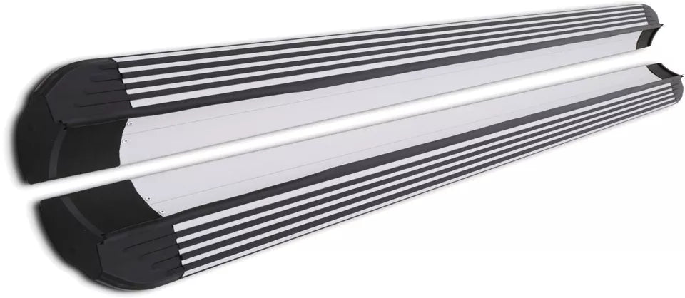 OE STYLE ALUMINIUM RUNNING BOARD SIDE STEPS FOR VW TOUAREG MK2 7P 2010-2018