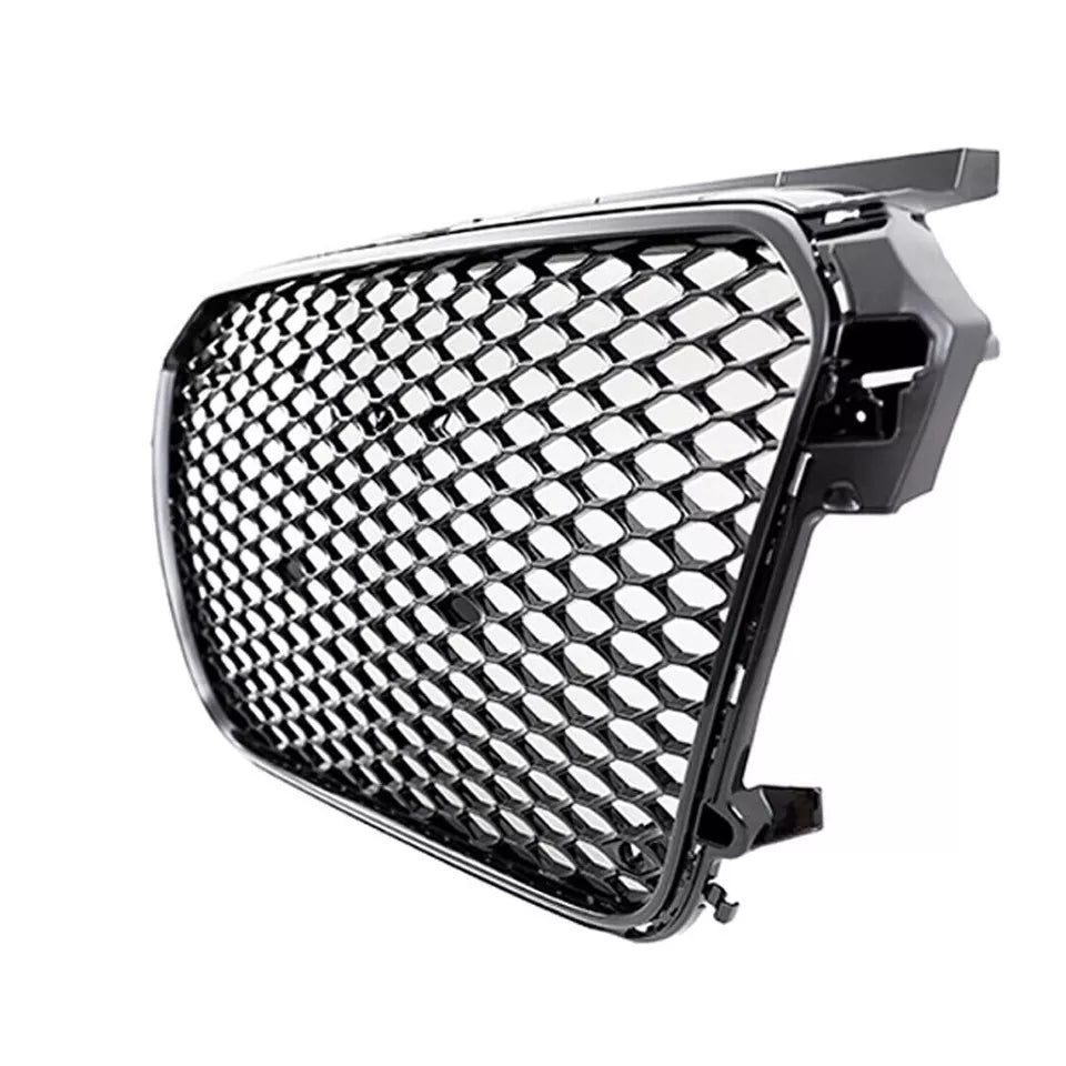 FOR AUDI A1 8X S LINE S1 2010-2015 FRONT GRILLE HONEYCOMB GRILL RS1 STYLE BLACK