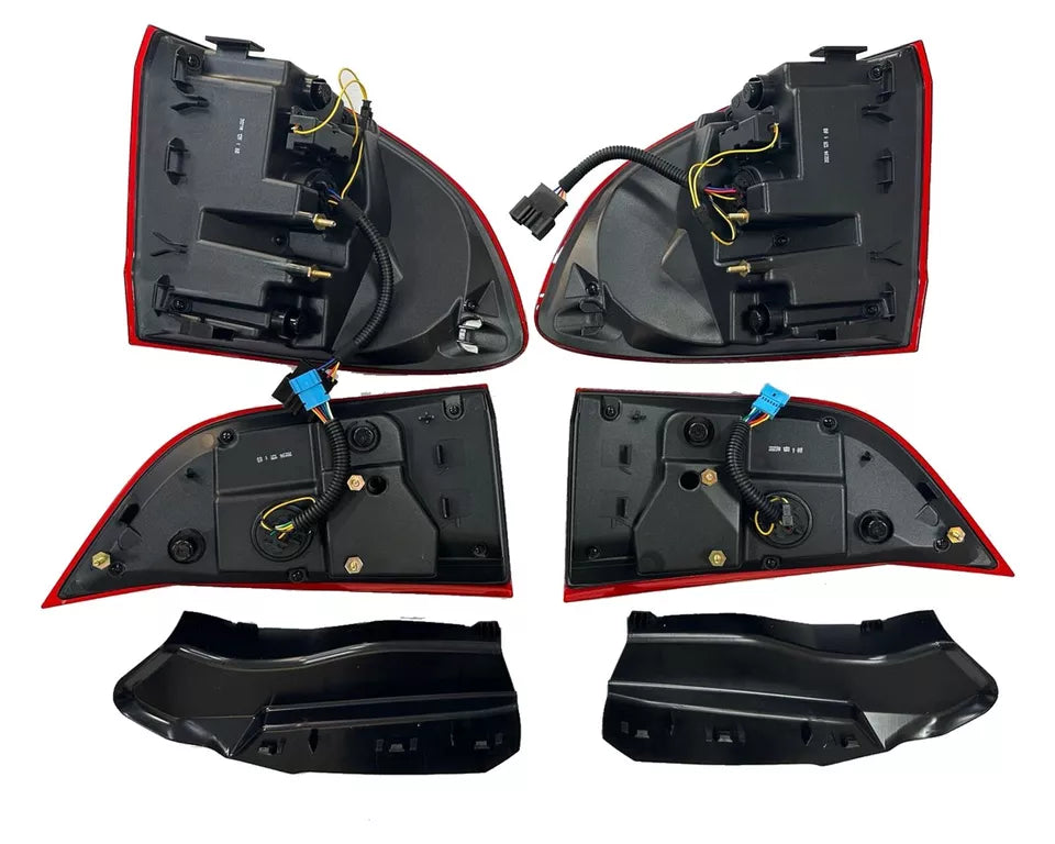 GTS FULL LED PAIR RED ANIMATION TAIL LIGHTS LIGHT LAMP FOR BMW X5 F15 2013-2018