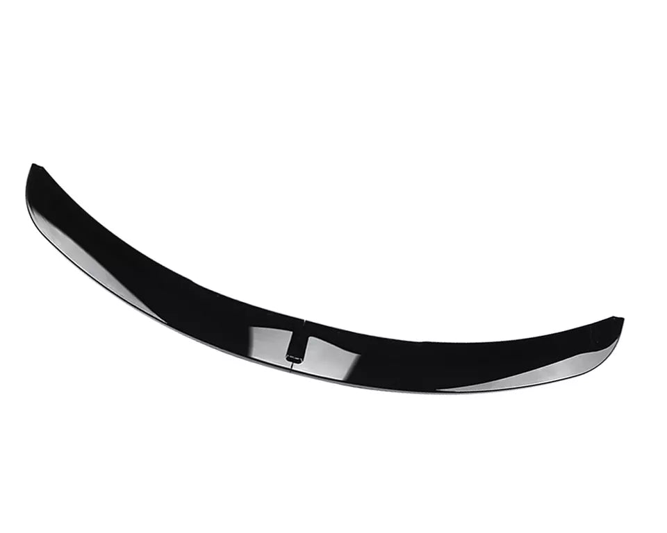 FOR BMW 3 SERIES E90 E91 LCI GLOSS BLACK FRONT SPLITTER LIP M SPORT 2009-2012