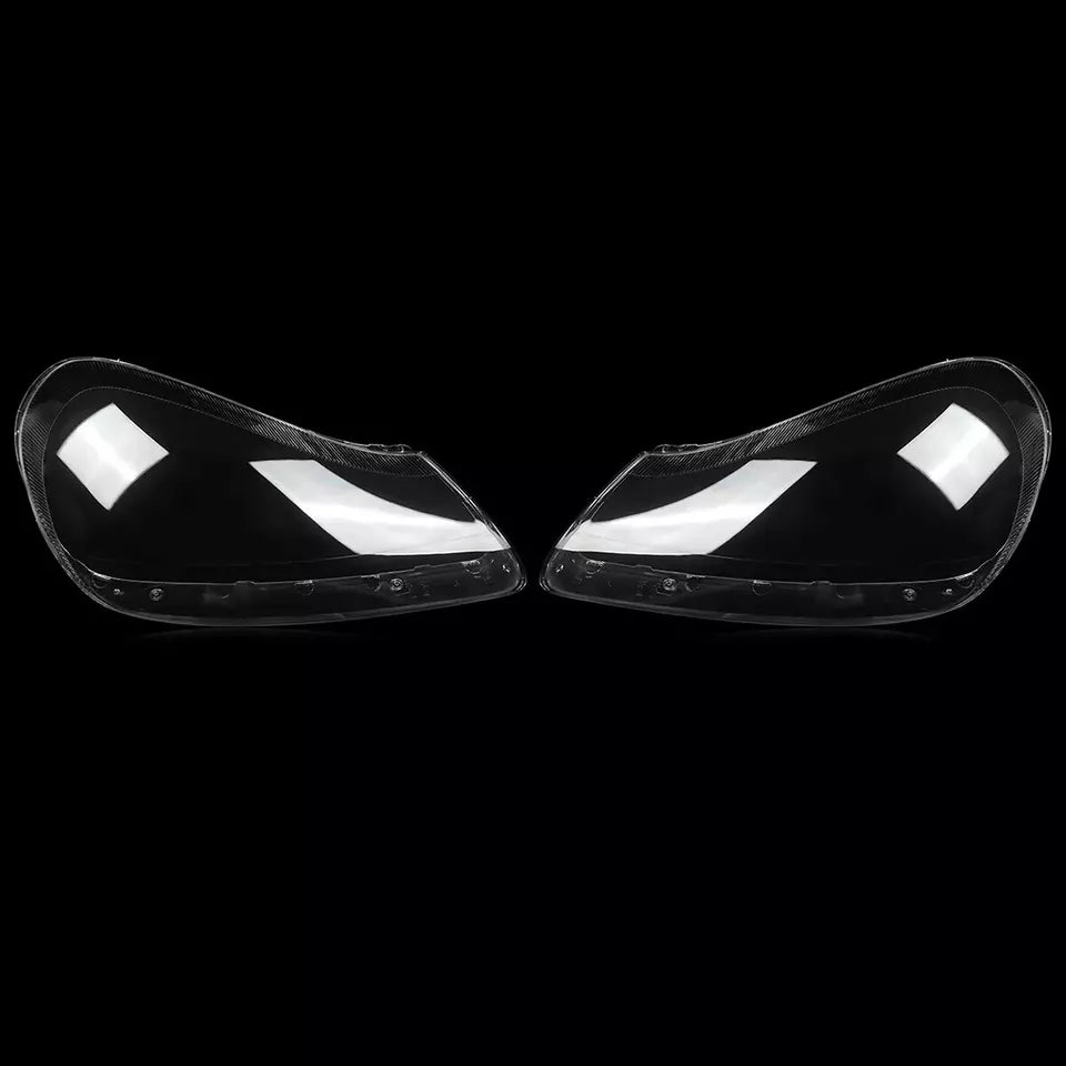LEFT RIGHT SIDE PAIR HEADLIGHT LENS COVER LAMP FOR PORSCHE CAYENNE 957 2008-2010