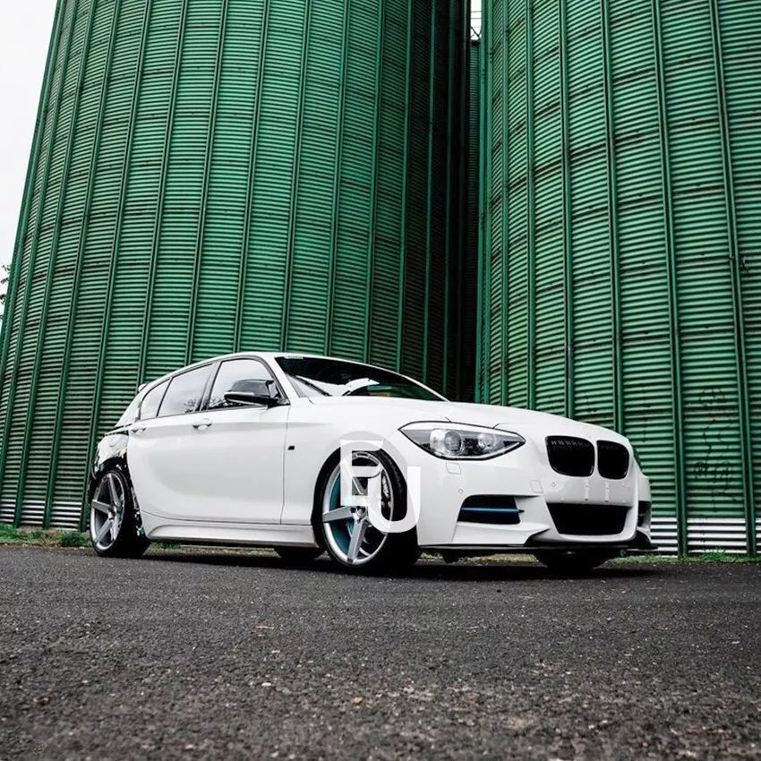 FOR BMW 1 SERIES F20 F21 M SPORT PRE-LCI FRONT BUMPER SPLITTER LIP GLOSS 2011-14