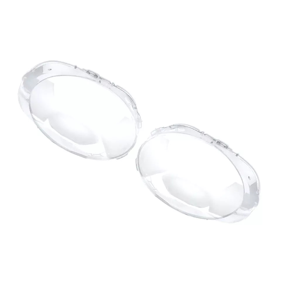 FOR BMW MINI F56 3 DOOR COOPER 11-15 PAIR LEFT RIGHT HEADLIGHT LENS CLEAR COVER