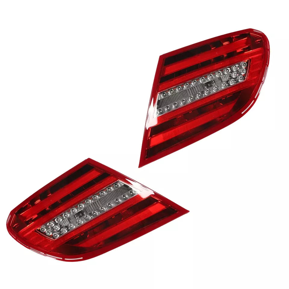 PAIR LED REAR TAIL LIGHT LAMP FOR MERCEDES BENZ C-CLASS W204 C250 C350 C63/11-14