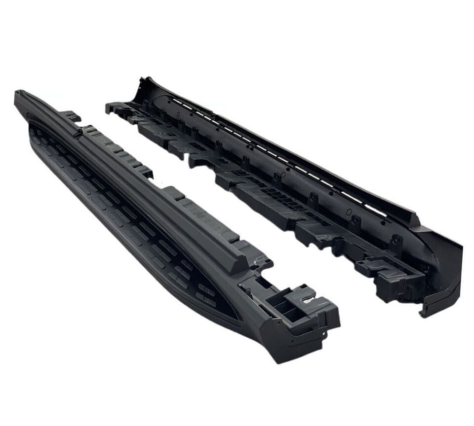 FOR MERCEDES BENZ W167 V167 GLE BLACK SIDE STEPS RUNNING BOARDS 5 DOOR 2018 ON