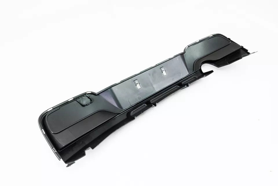 FOR BMW 1 SERIES F20 F21 PRE-LCI 2011-2014 M SPORT GLOSS BLACK REAR DIFFUSER LIP