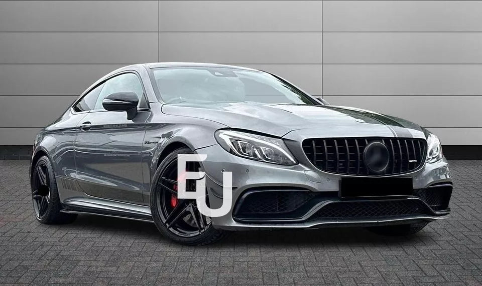 FOR MERCEDES C CLASS W205 C205 A205 W204 C204 SIDE SKIRT EXTENTION GLOSS 2015+