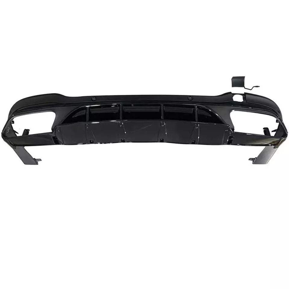 FOR MERCEDES GLC X253 SUV AMG GLC63 STYLE REAR DIFFUSER & TAILPIPES 2016-22